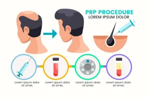 Platelet-Rich Plasma PRP Therapy for Hair Loss infograph