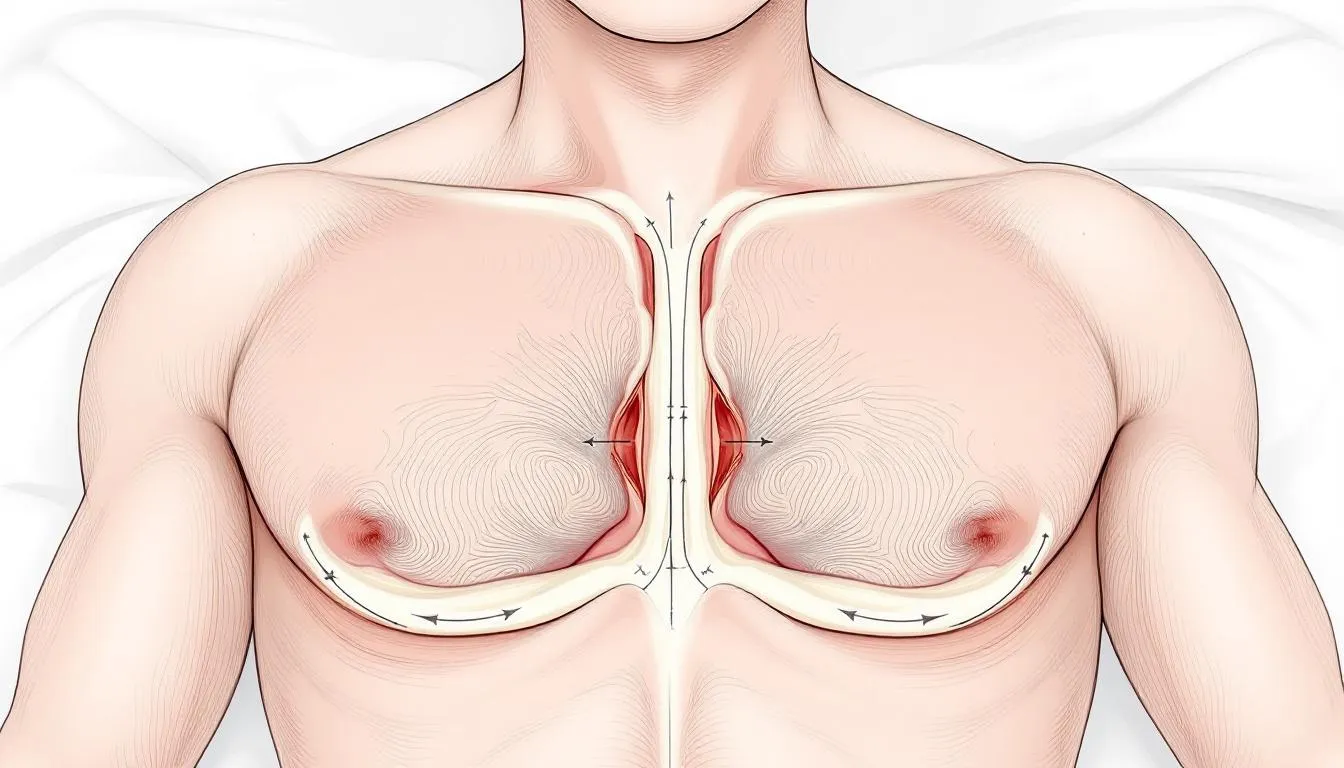 A visual guide on preparing for gynecomastia surgery.