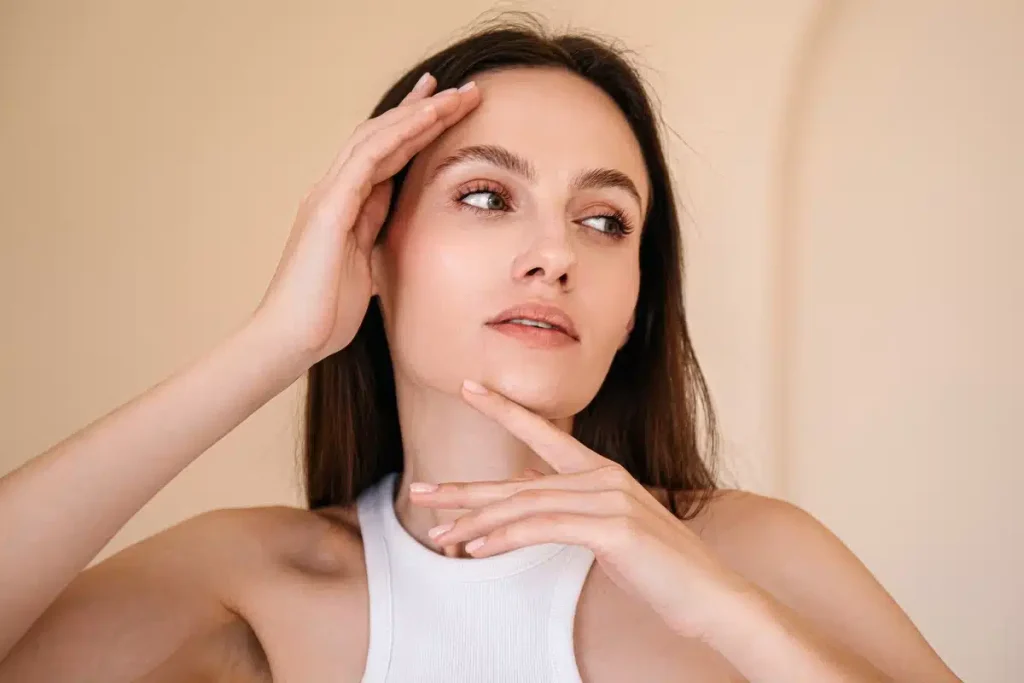 Forehead lift surgery