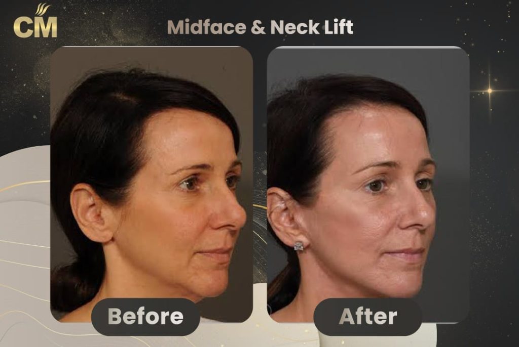 Neck Lift Before and After in Turkey
